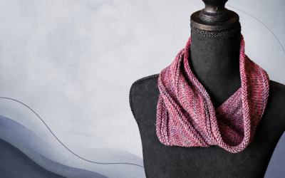 Free cowl knitting pattern: Let it Curl Cowl